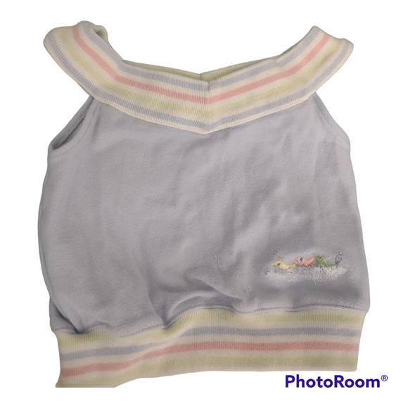 Vintage Gymboree A BIRDS LIFE Easter Outfit Girls sz 3 - Picture 3 of 7